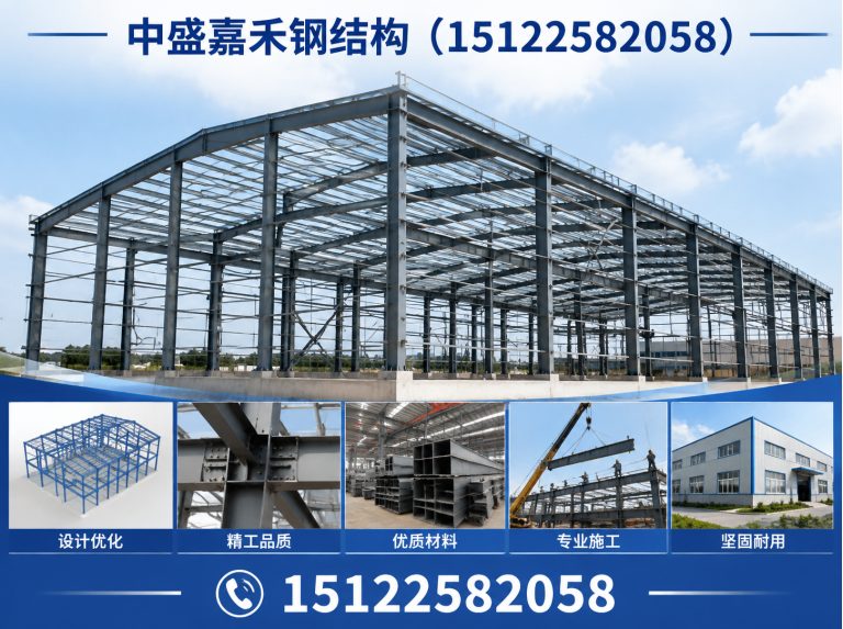 河北区中盛嘉禾钢结构展示图